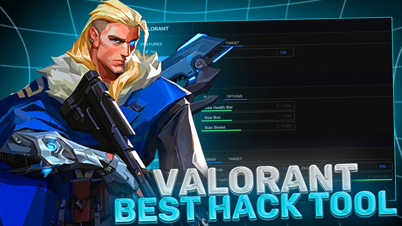 Valorant Hack | Silent Aim & Hitbox Expander | Crosshair Mod & FOV Changer | Free Download