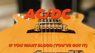 AC/DC If You Want Blood (You've Got It) Malcom Isolated Track Guitar Lesson