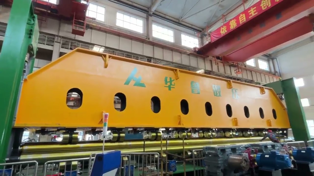 Best quality hydraulic CNC metal plate rolling machine shipbuilding application in China