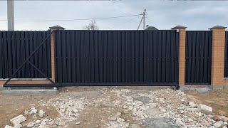 Production of own Cantilever sliding gates