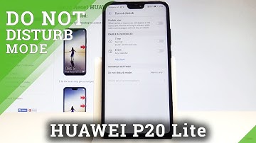 How to Enable Do Not Disturb in HUAWEI P20 Lite - DND Settings |HardReset.Info