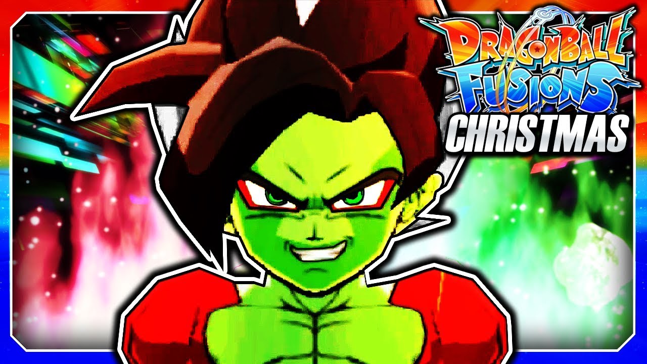 Dragon Ball Fusions 3DS English SSJ4 Elf (CHRISTMAS