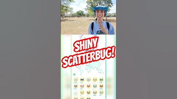 I finally got a shiny Scatterbug! 🥹 #pokemon #pokemongo #shinypokemon