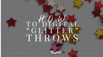 How to do "Digital Confetti" Throws in Photoshop