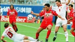 من الذاكرة مباراة المغرب ضد بلجيكا 🆚🇲🇦🇧🇪.1994