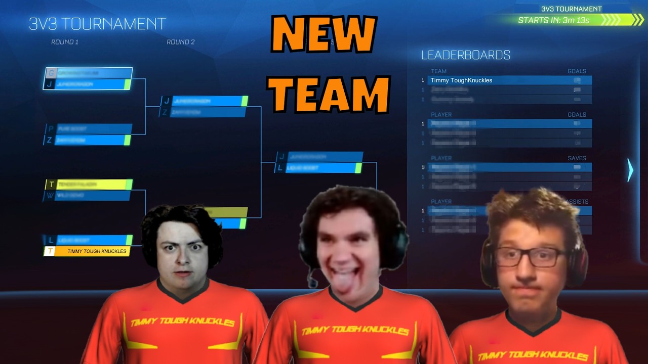 I MADE A TEAM TO WIN A TOURNAMENT
