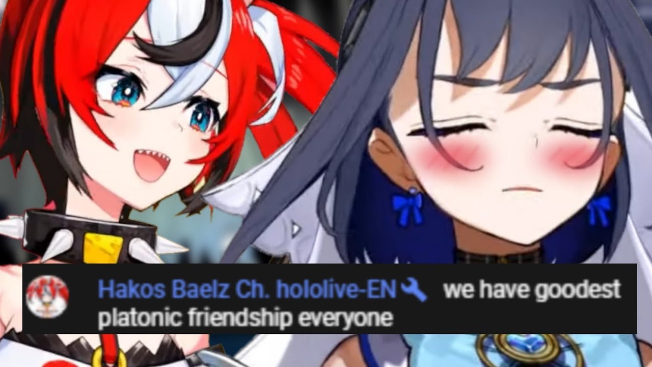 Kronii started panicking when Bae appeared on chat