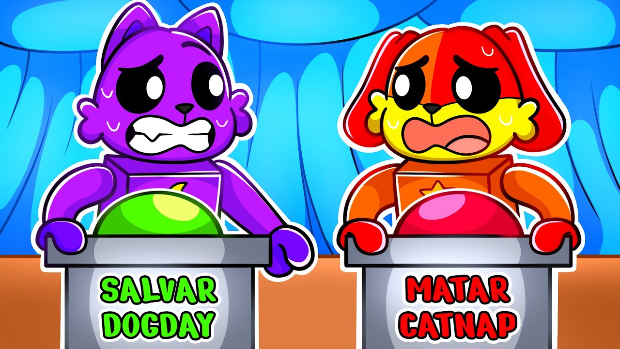 CatNap e DogDay SE ENFRENTARAM NO GAMESHOW do Roblox