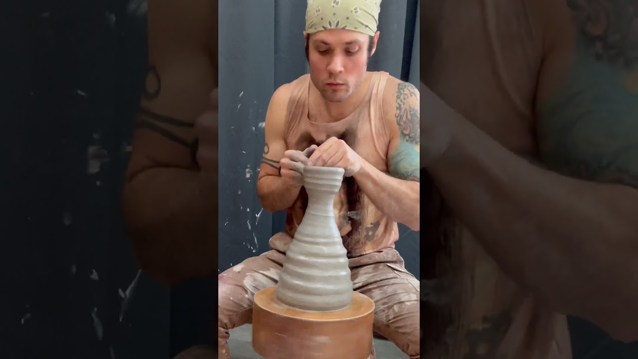 My daily pottery meditation, day 221 in a row. My mug: cosmicmugs.com/goldmoon