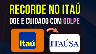 Itau Itub4 1t24 forte e Itsa4 Itausa vai no embalo. DOE e Cuidado com os GOLPES