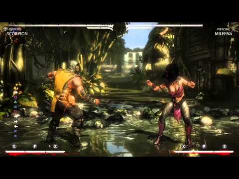 Mortal Kombat X - Combo System Tutorial, Training Mode Tips (1080p 60fps)