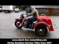 Harley Davidson Servicar 750cc from 1947