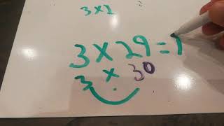 Estimating multiplication questions. Grade 4