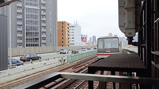 西中島南方駅大阪メトロ21系入線