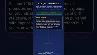 BNS Short #bareact #indianlaw #trending #youtubeshorts #viral #lawmcq #gaming #bns2023 #latestnews