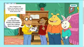 [4K] Learn About SHARING with ARTHUR! Let's Play Arthur's Giving & Keeping Game! PBSKIds! screenshot 3