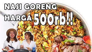 NASI GORENG SAMPAH HARGA 500rb!! ISINYA DAGING ASAP 1KG