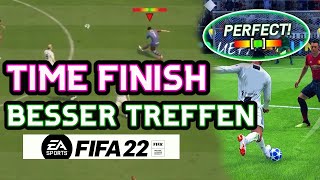 FIFA 22 TIME FINISH BESSER TREFFEN  FUT 22 Tutorial besserer Abschluss FIFA22