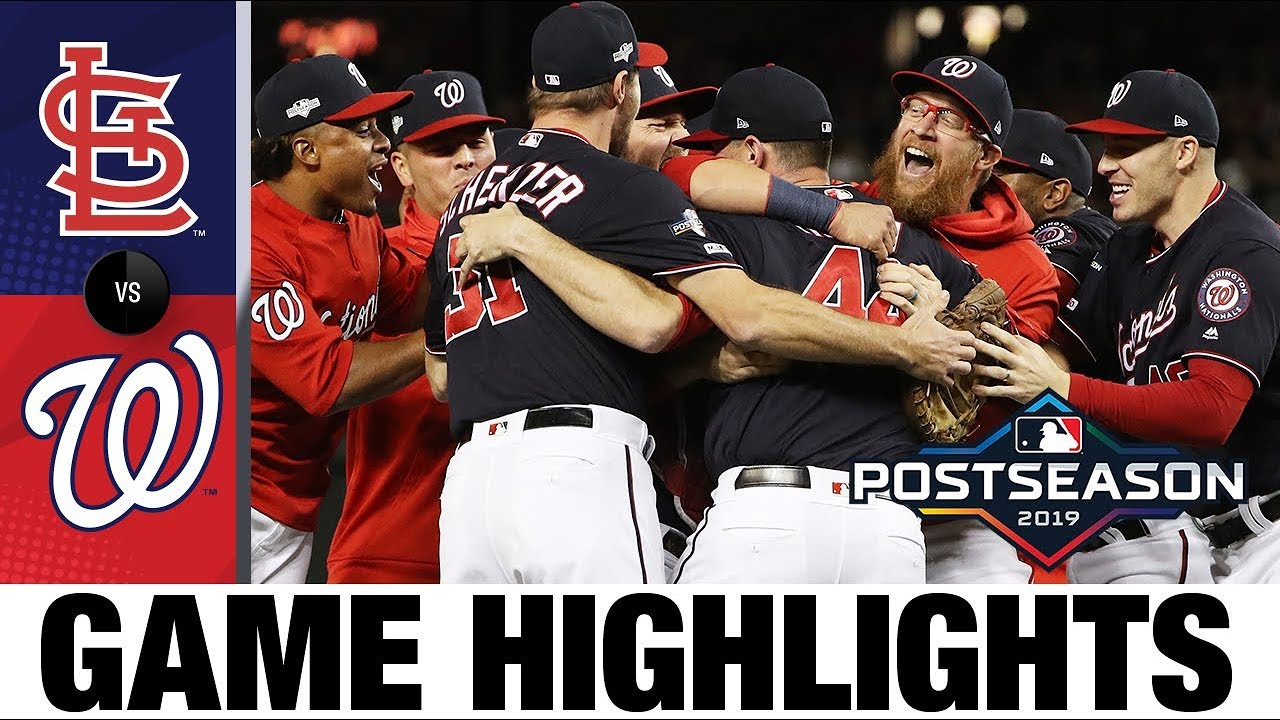 Nationals clinch first World Series trip! NationalsCardinals MLB