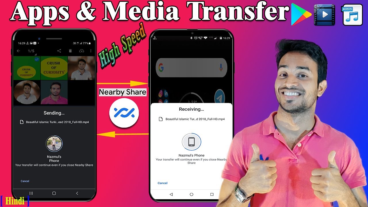 How to Share Apps with Nearby Share | How to Use Nearby Share | Nearby