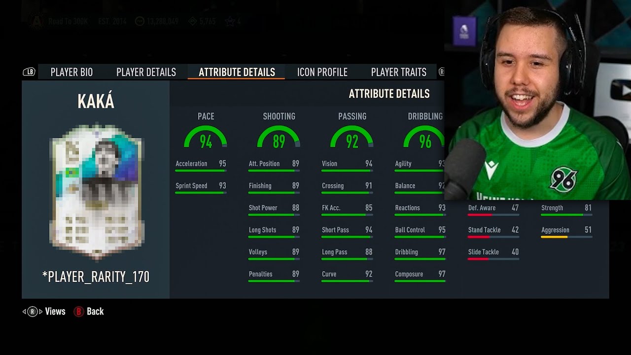 Auzio Reacts to NEW 94 Kaka SBC