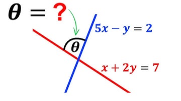 Can you calculate the angle Theta? | (Vector Approach) | #math #maths | #geometry