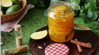 Aam Ka Murabba Recipe|Kachi keri Ka Murabba|Mango Ka Murabba|Rew Mango Murabba||By Mirchi Food's 🌶️