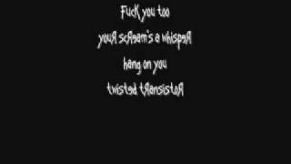 KoRn - Twisted Transistor Lyrics