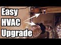 MORE HVAC POWER! Improve Ducted HVAC With a Automatic Booster Fan