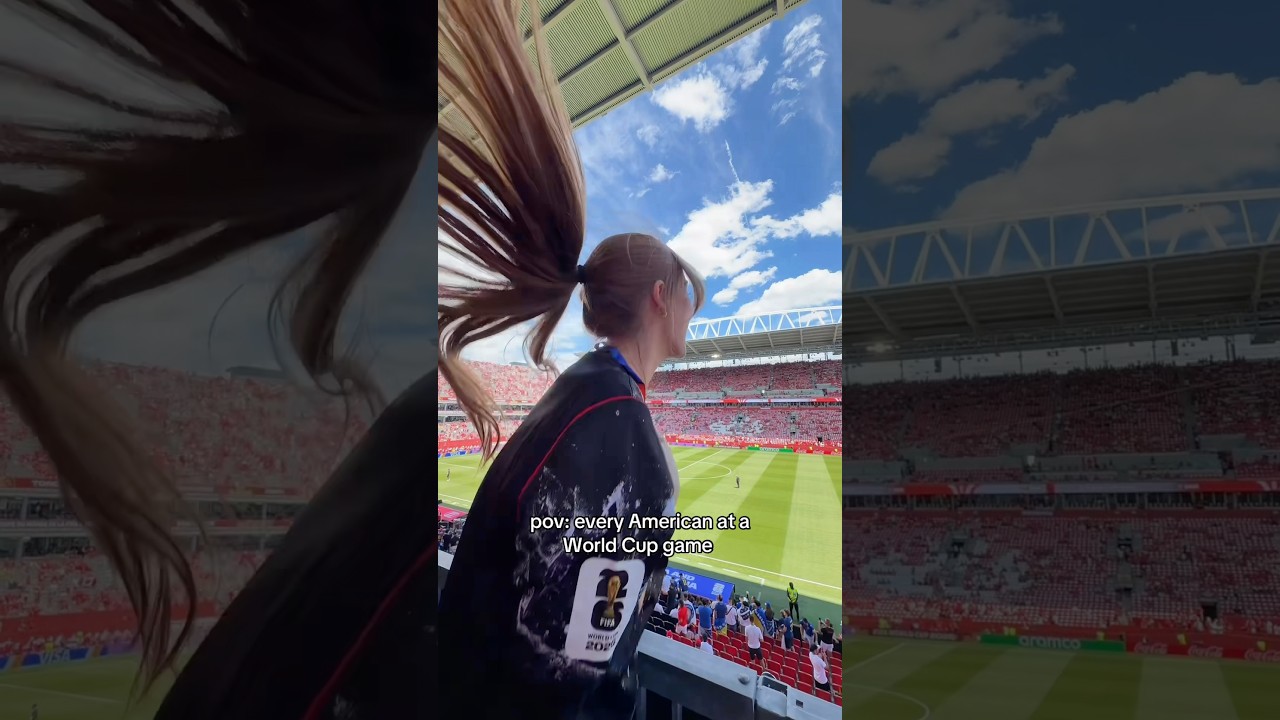 Americans at the World Cup be like 👀 #FIFAWorldCup #ad