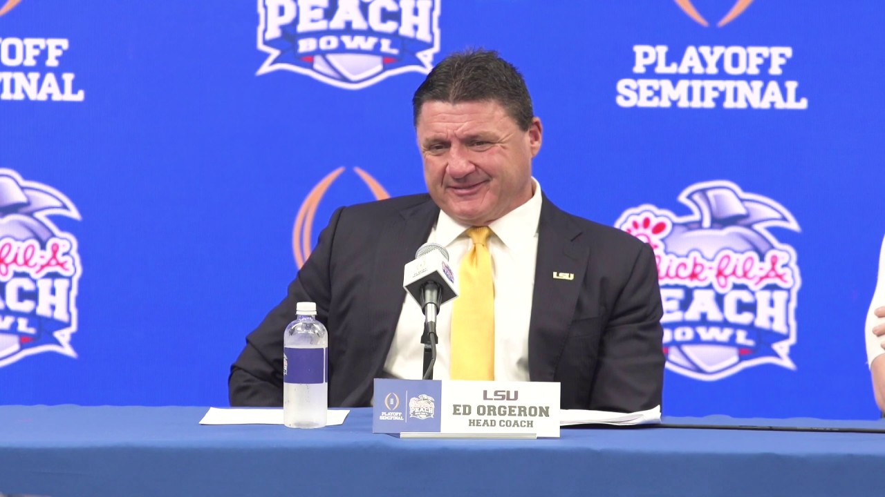 Everything Ed Orgeron said after LSU beat Oklahoma