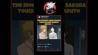 The Moment When Sakura Touch Injured Naruto And Sai