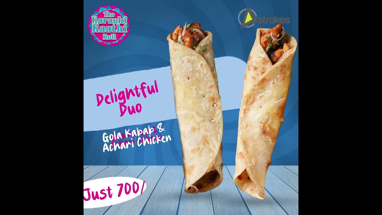 Delightful duo Deal  Animation for our Food Industry Client by 4Strokes 