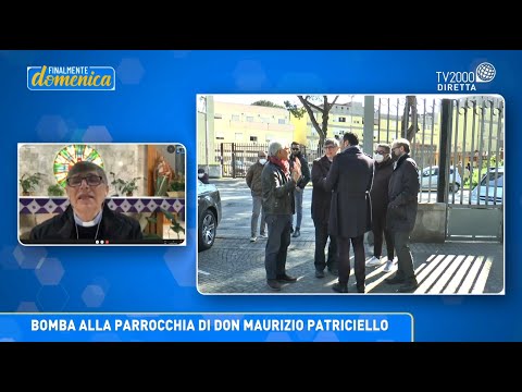 Bomba alla parrocchia di don Maurizio Patriciello