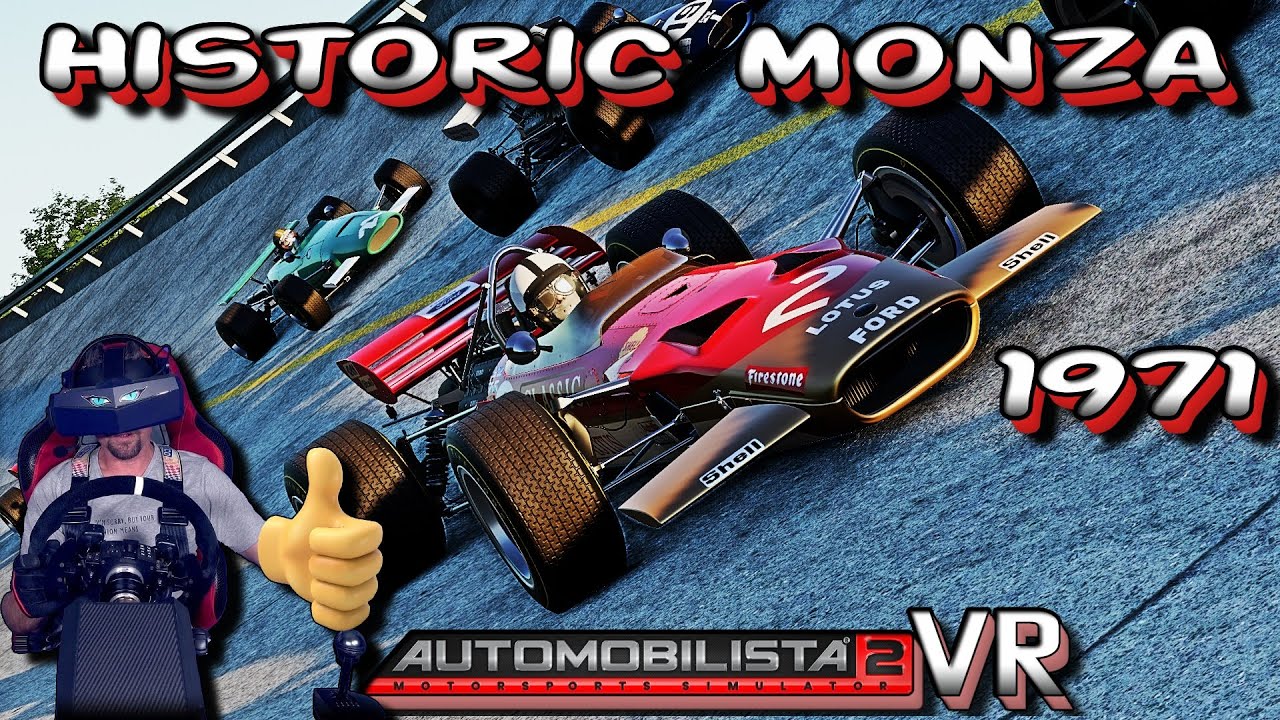 Lotus 49C at Monza Historic 1971- AMS 2 - VR Gameplay