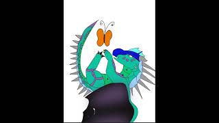 Seawing/Nightwing hybrid dragonet