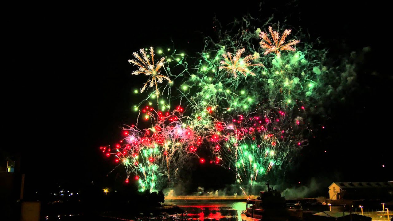 4k 14 横浜八景島シーパラダイス クリスマス花火シンフォニア Youtube