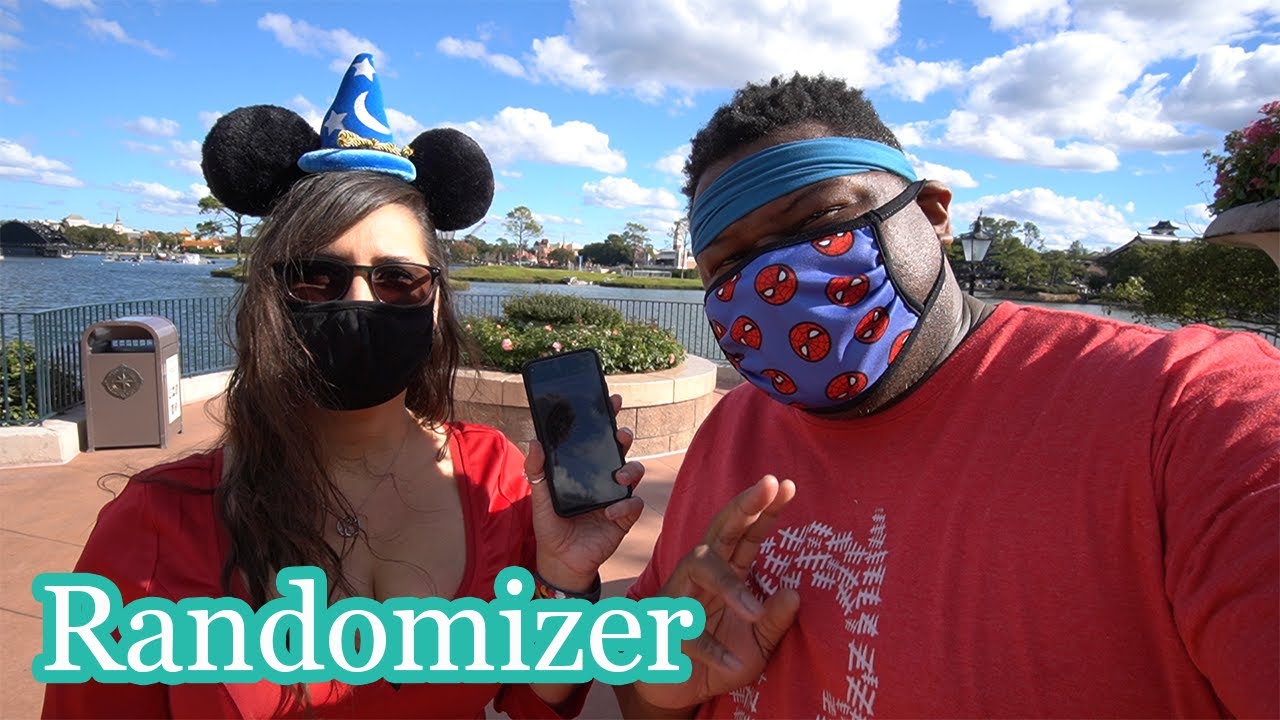 Disney Randomizer Letting a randomizer choose our day at Disney's EPCOT - YouTube