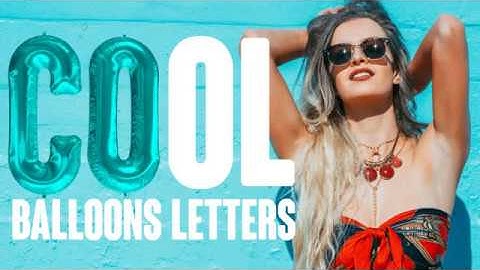 "Foil Balloons Alphabet by -sparta- | After Effects Template | VideoHive #AfterEffectsTemplate