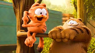 Jumping on the Train Gone Wrong! - THE GARFIELD MOVIE Clip (2024)