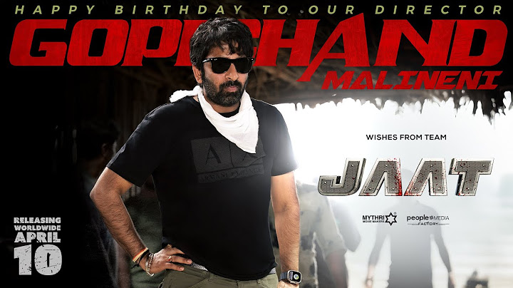 Happy Birthday Gopichand Malineni | JAAT | Sunny Deol | Randeep Hooda | Vineet Kumar Singh | Thaman