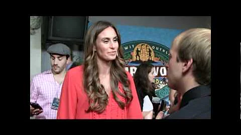 Red carpet interview with Survivor: One World winn...