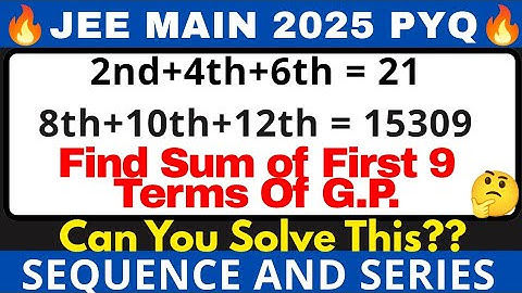 If the sum of the second, fourth and sixth terms of a G.P. of positive terms is 21 and the sum of