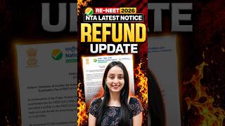 🚨NEET 2026 REFUND Latest Update #neet2026 #trending #reneet #refund #nta #news #ytshorts #exam #fyp