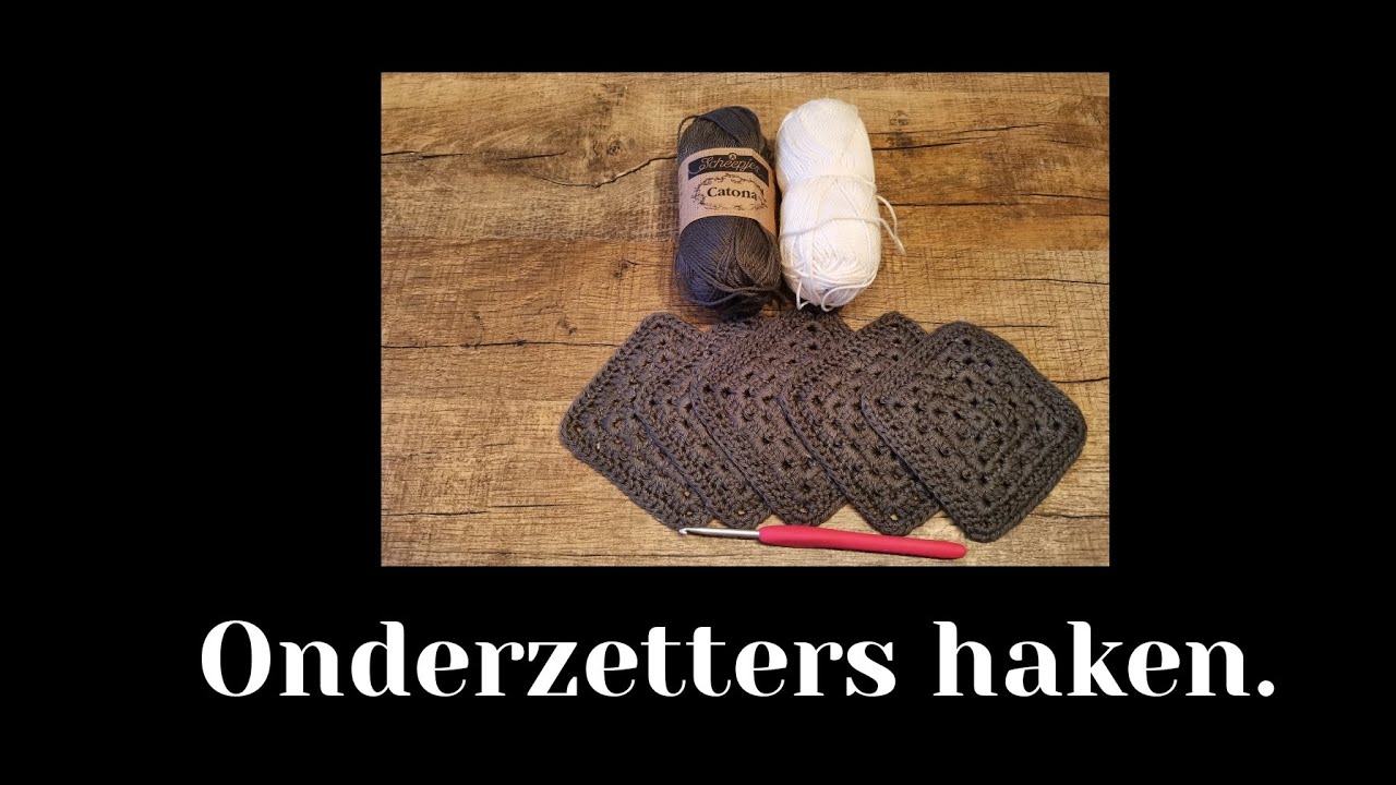 Onderzetters haken: zo begin je eraan