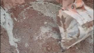 Mixed soil cement in simple way