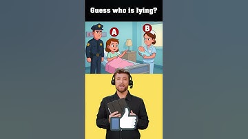 Guess who is lying? #quiz #riddles #logicpuzzles #brainteasers #ytshorts #trending #shorts