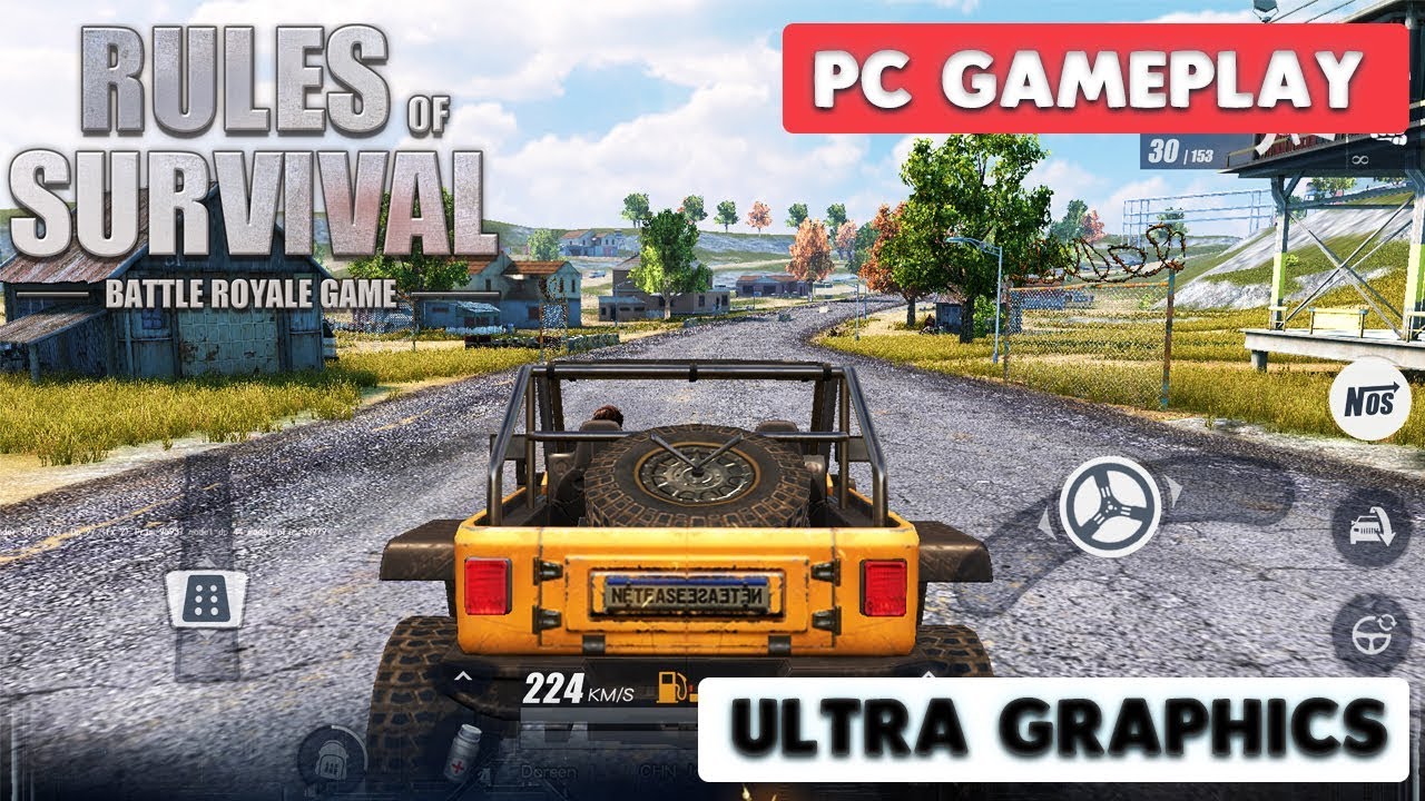 RULES OF SURVIVAL - PC GAMEPLAY ( ULTRA GRAPHICS ) - YouTube