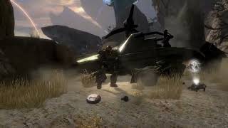 Halo Reach Falcon Crash Landing Cutscene
