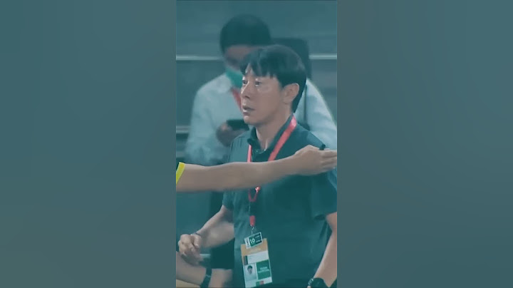 detik-detik marahnya Shin Tae Yong saat pemain timnas indonesia u-19 dilanggar keras  #shorts